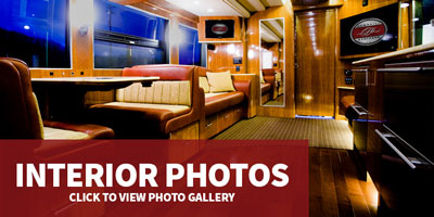 Interior of Celebrity Motor Coaches from Hemphill Brothers Coach Company 