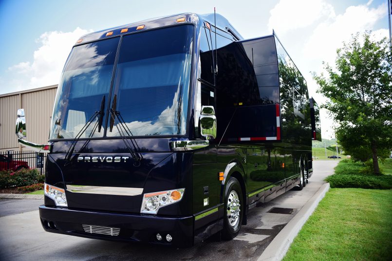 how much is a brand new tour bus